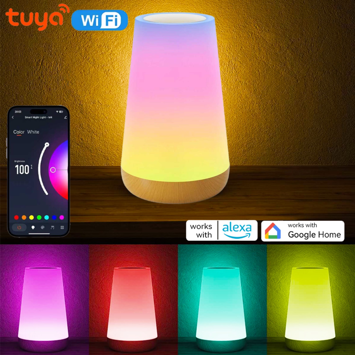 Conference Table Round - Lampu Meja Pintar WiFi Tuya Isi