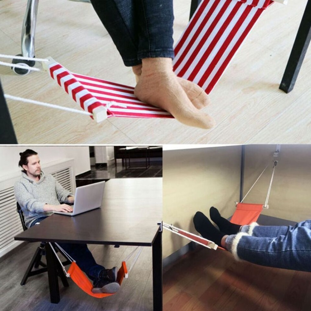 Under Desk Hammock - Tempat tidur gantung poliester Pastoral kreatif,