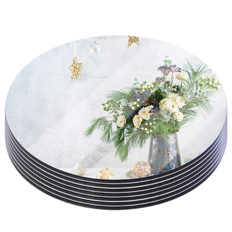 Nampan kaca bulat 20cm, baki l - Conference Table Round ulasan dan harga