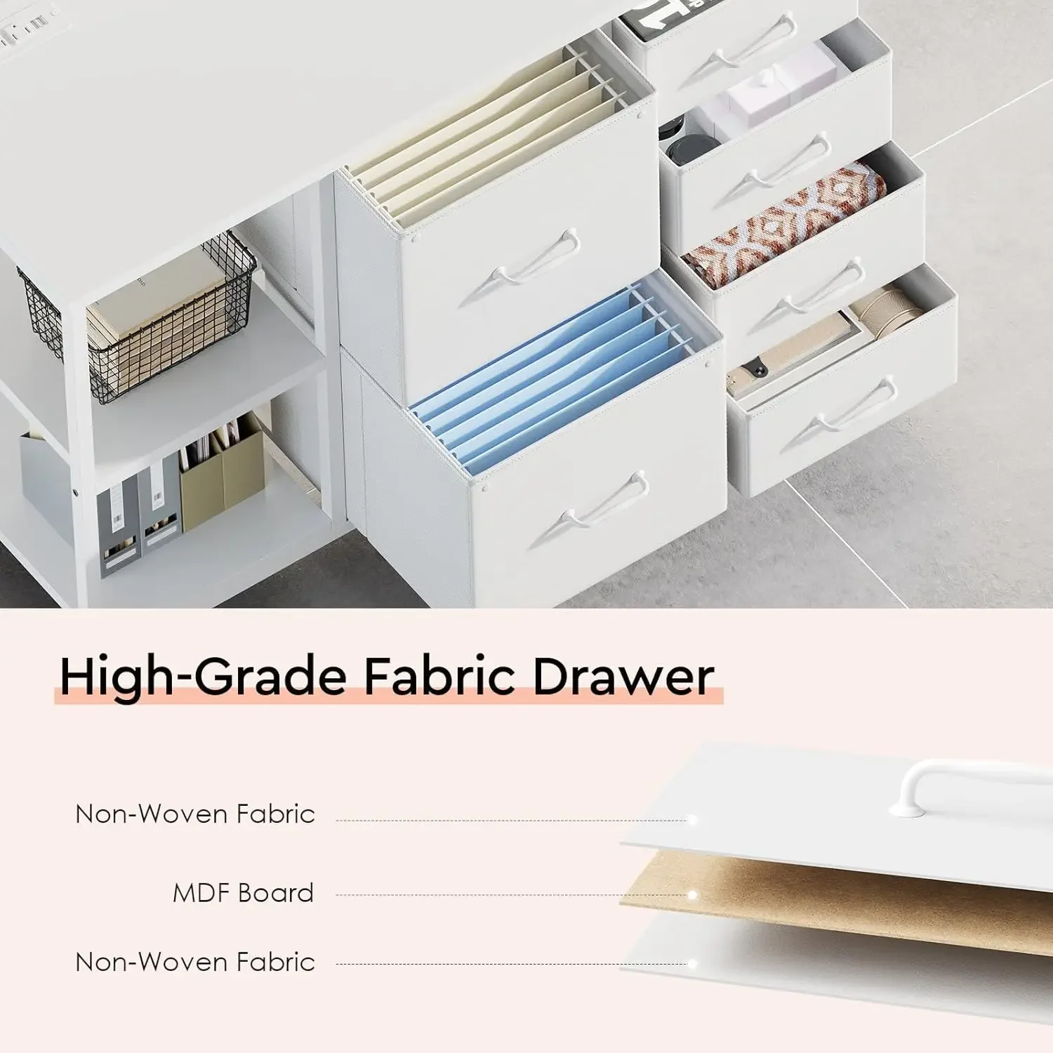 Meja Printer Beroda dengan Sta - File Cabinet Lateral ulasan dan harga