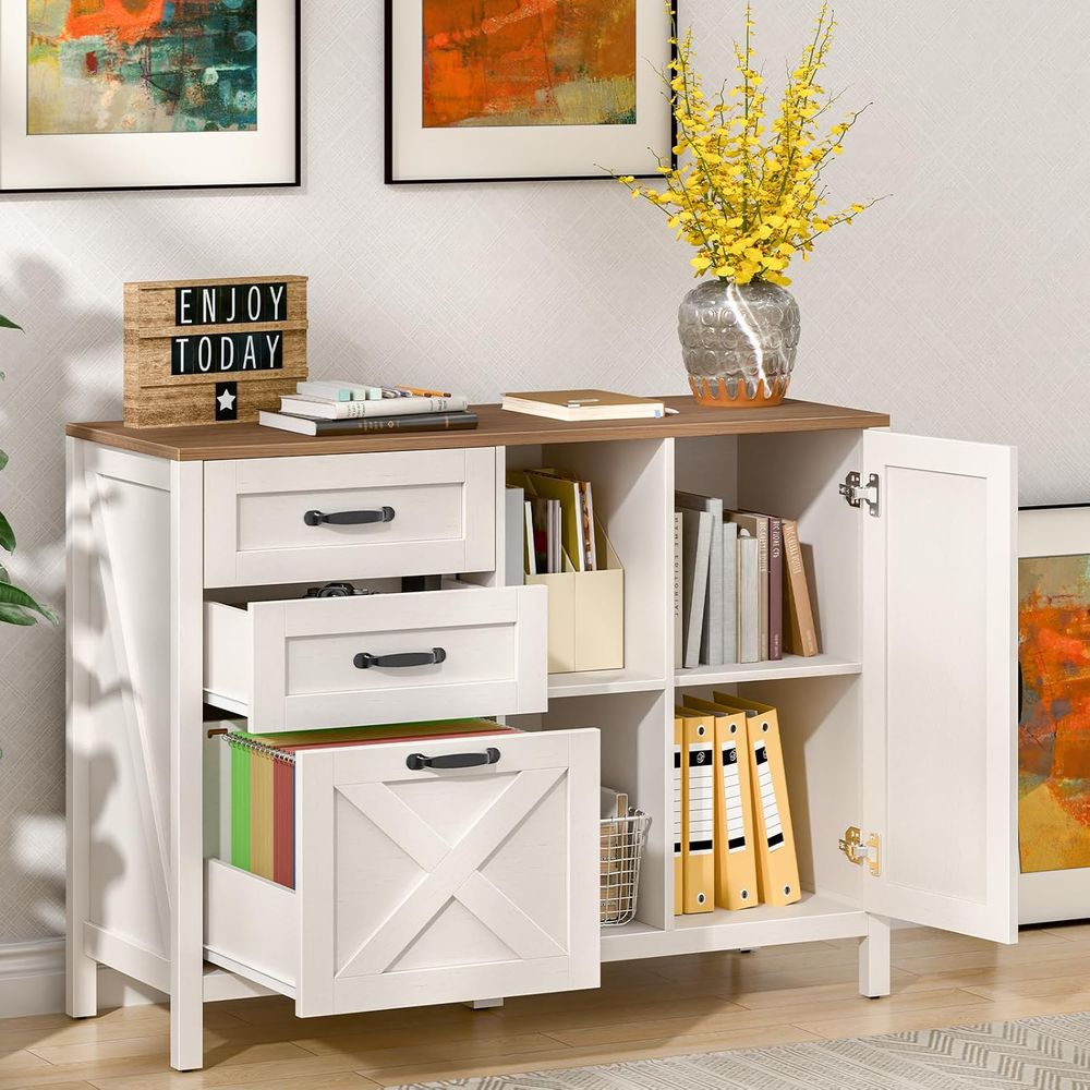 Lemari Arsip Lateral Putih den - File Cabinet Lateral ulasan dan harga