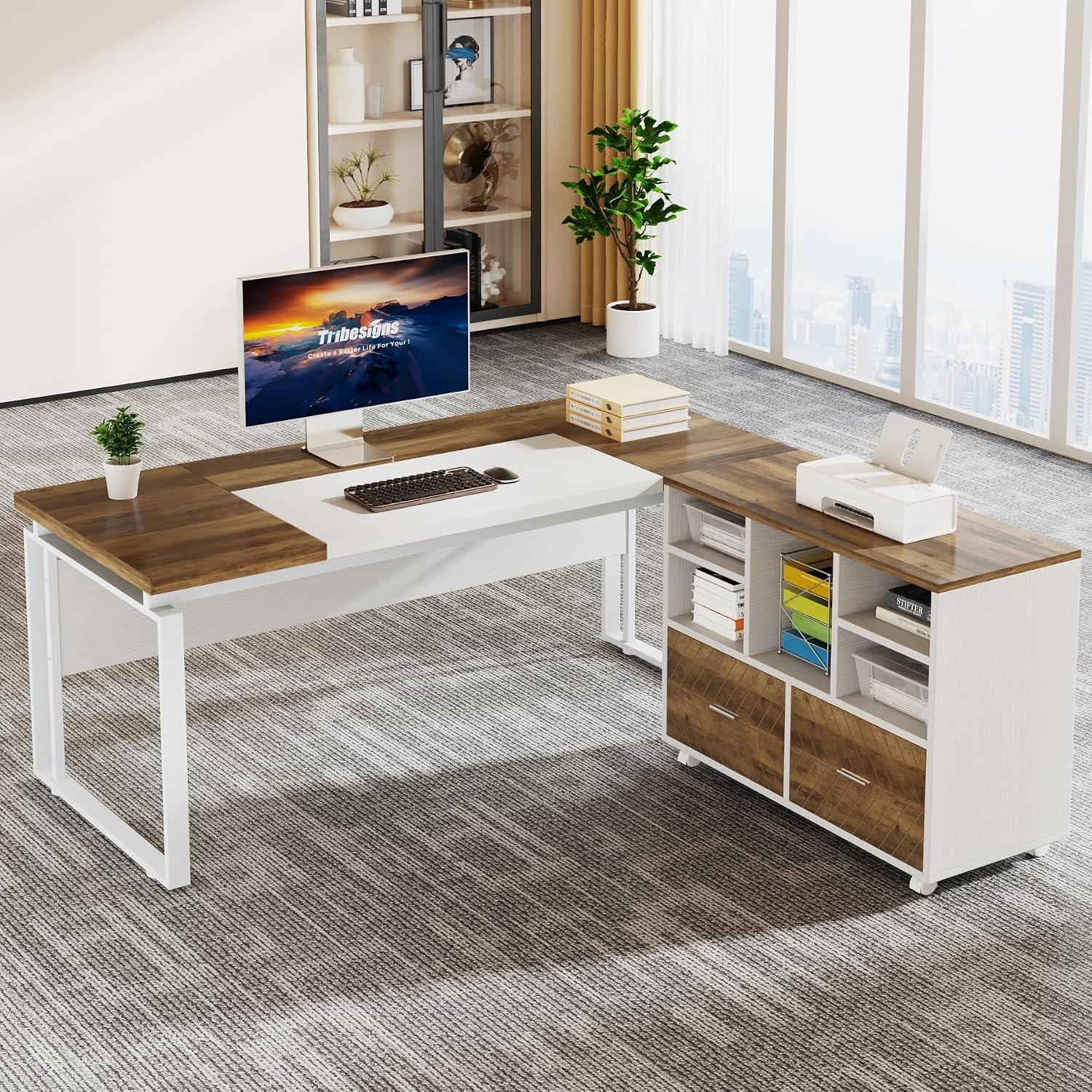 Lemari Arsip Kayu 2 Laci, Lema - File Cabinet Lateral ulasan dan harga