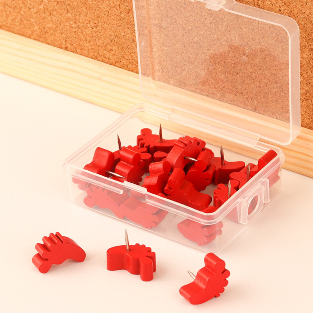 30 Buah Pin Peniti Berbentuk K - Bulletin Board Cork ulasan dan harga