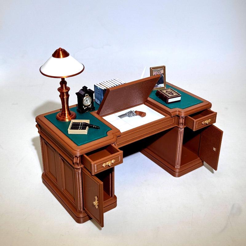 Set Kursi Meja Kantor Miniatur - Office Furniture And Desks ulasan dan harga