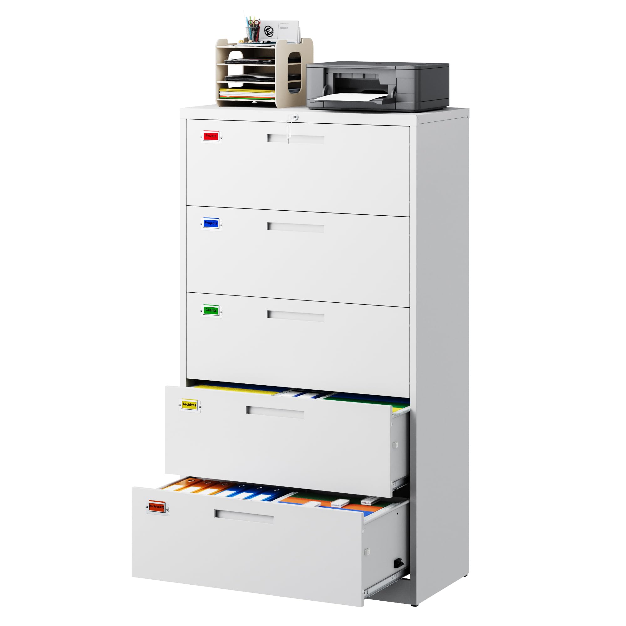 Lemari Arsip 5 Laci, Lemari Ar - File Cabinet Lateral ulasan dan harga