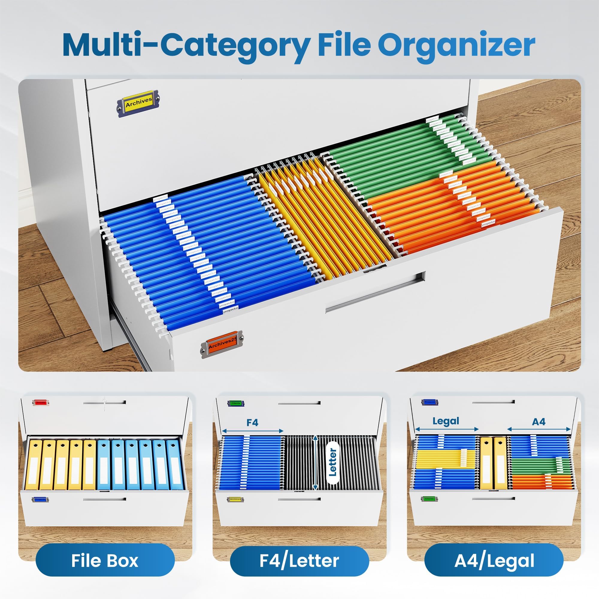 Lemari Arsip 5 Laci, Lemari Ar - File Cabinet Lateral ulasan dan harga