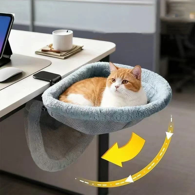 Hammock Meja Kucing Semi-Lingk - Under Desk Hammock ulasan dan harga