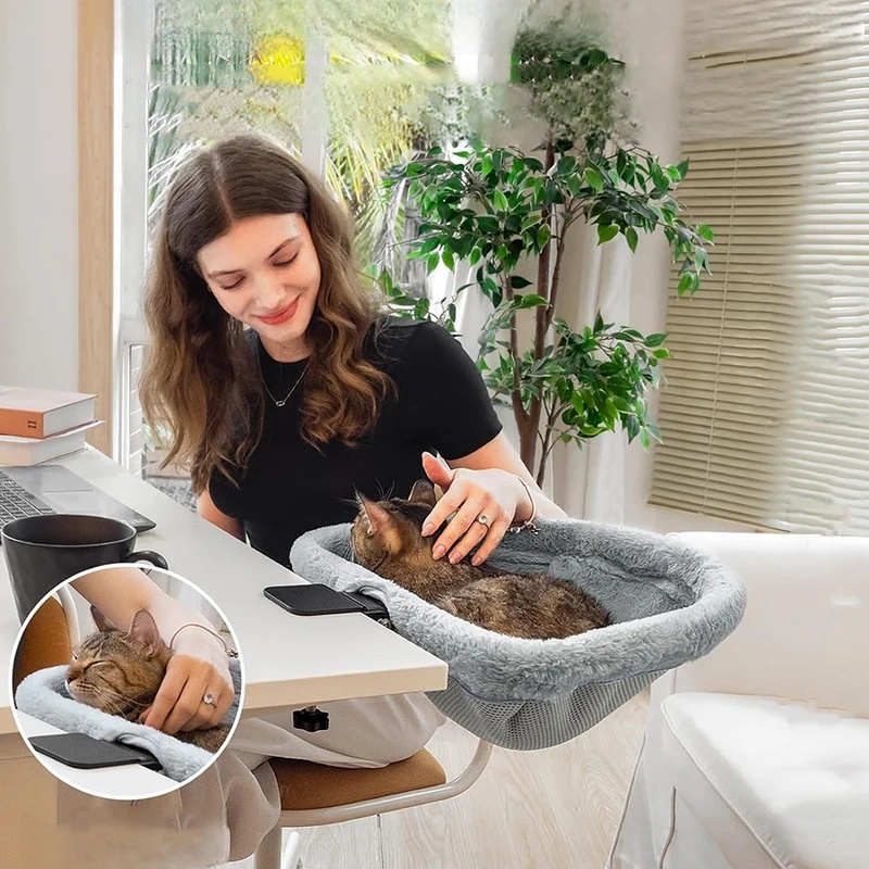 Hammock Meja Kucing Semi-Lingk - Under Desk Hammock ulasan dan harga