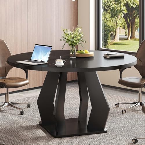 Meja Konferensi Bulat untuk 4- - Conference Table Round ulasan dan harga