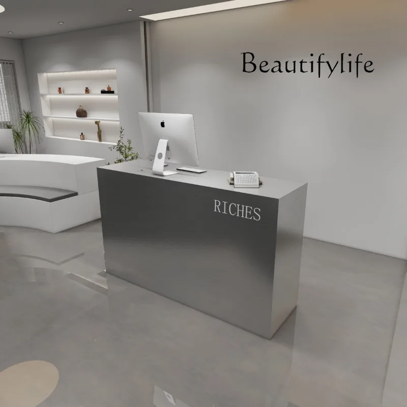 Meja Resepsionis Modern Perusa - Office Furniture Jb ulasan dan harga