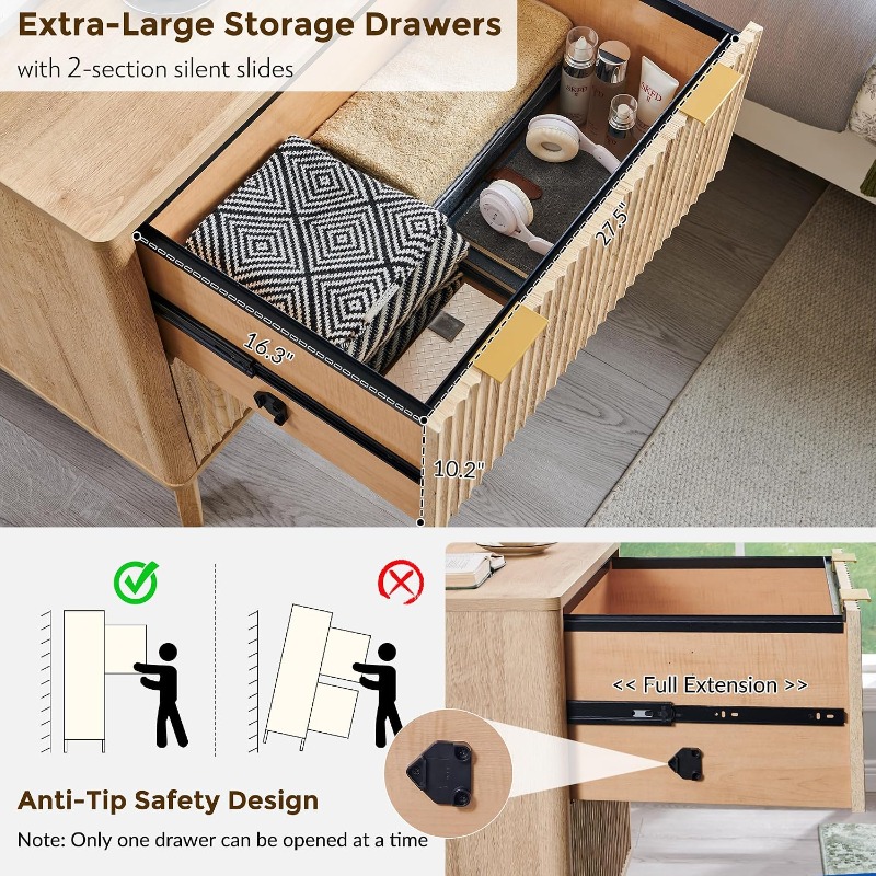 T4TREAM Lemari Arsip 2 Laci Le - File Cabinet Lateral ulasan dan harga