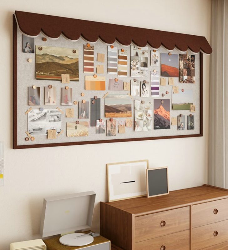1 buah papan dinding stereosko - Bulletin Board Cork ulasan dan harga