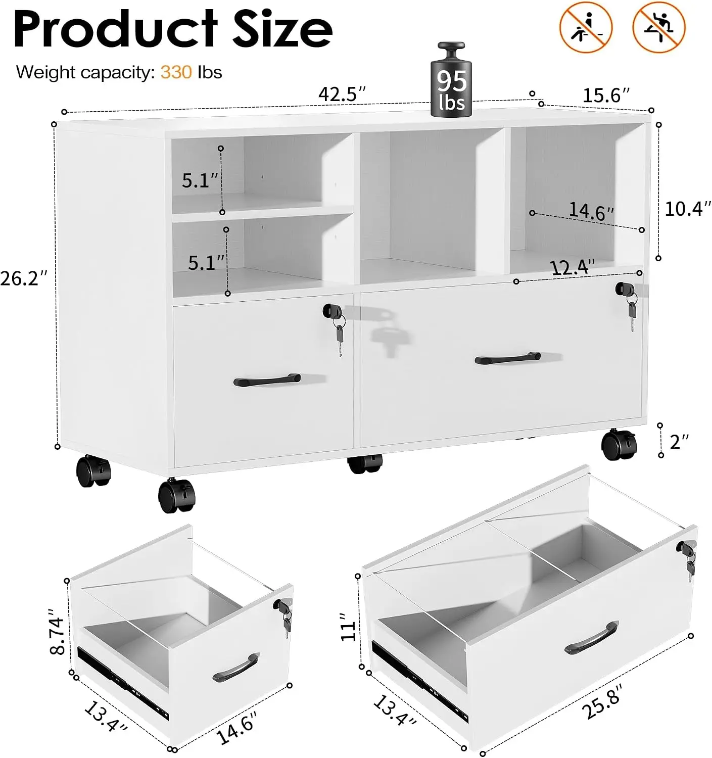 Lemari Arsip Lateral 2 Laci de - File Cabinet Lateral ulasan dan harga