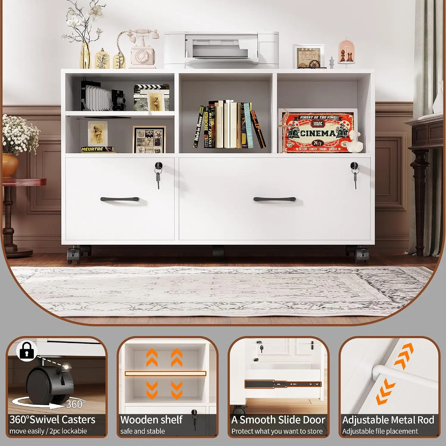 Lemari Arsip Lateral 2 Laci de - File Cabinet Lateral ulasan dan harga