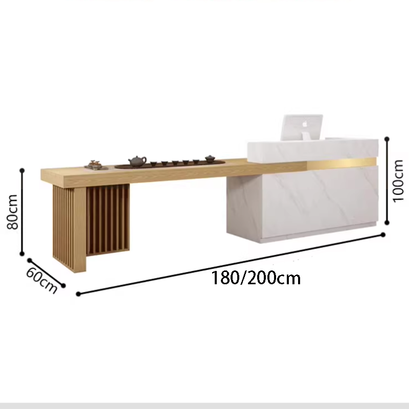 Meja Resepsionis Klasik Usa un - Office Furniture Usa ulasan dan harga