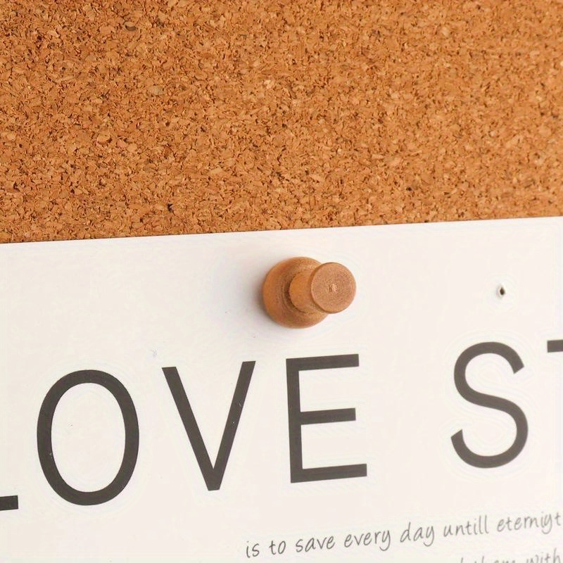 Paku Dorong Kayu Dekoratif - I - Bulletin Board Cork ulasan dan harga