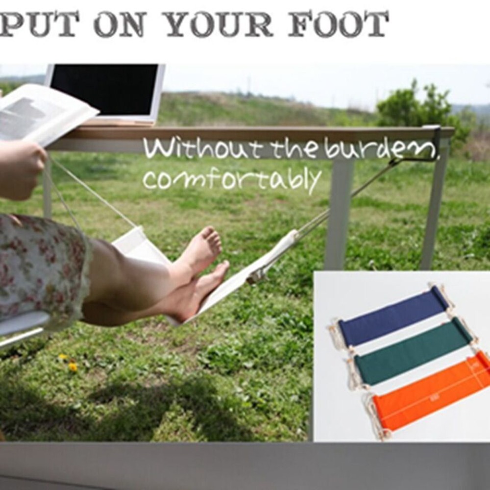 Tempat tidur gantung poliester - Under Desk Hammock ulasan dan harga