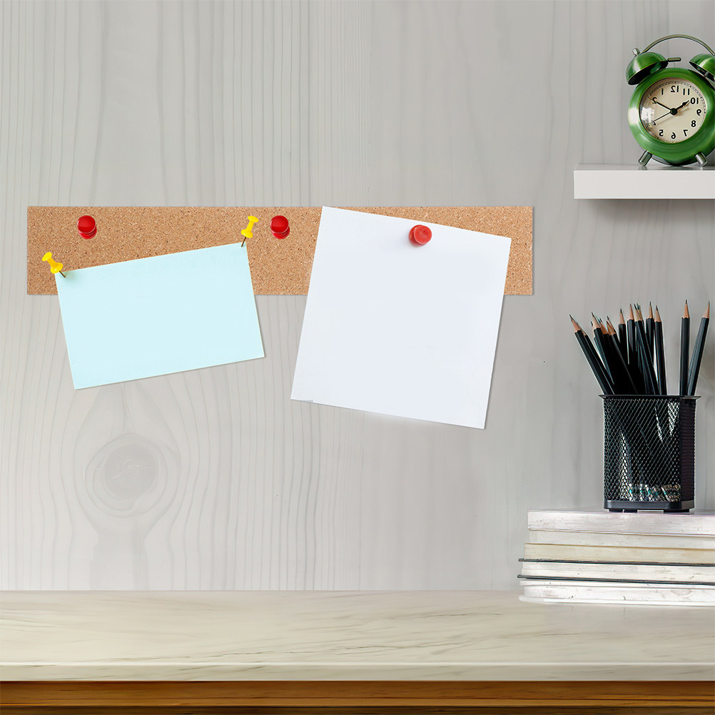 10Pcs Strip Corkboard Tanpa Bi - Bulletin Board Cork ulasan dan harga