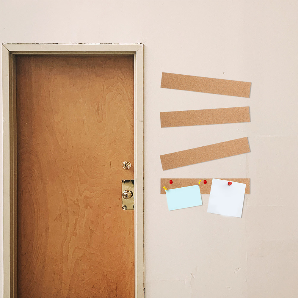 10Pcs Strip Corkboard Tanpa Bi - Bulletin Board Cork ulasan dan harga