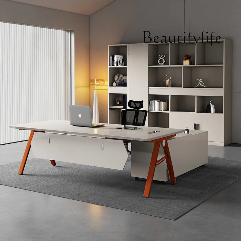 Meja Kantor Minimalis Estetis  - Office Furniture Jb ulasan dan harga