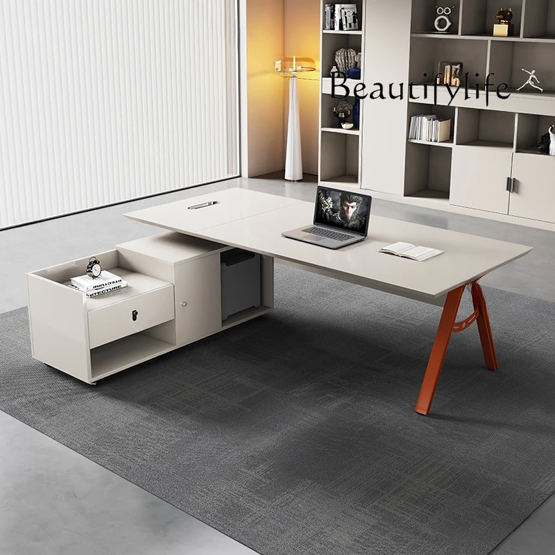 Meja Kantor Minimalis Estetis  - Office Furniture Jb ulasan dan harga
