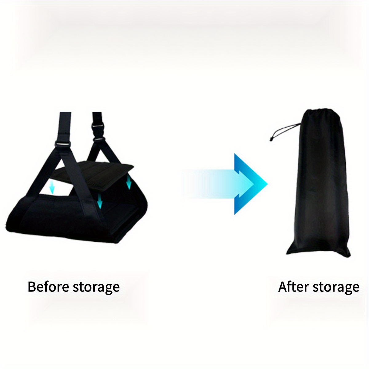 Tempat tidur gantung istirahat - Under Desk Hammock ulasan dan harga