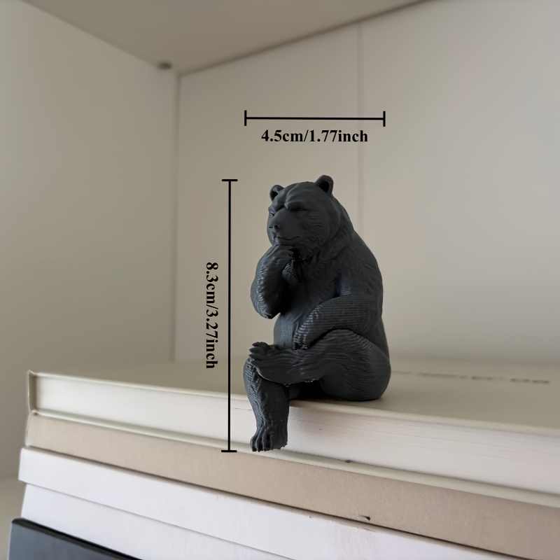 Patung Beruang Duduk Thinking  - Office Furniture For Small Spaces ulasan dan harga