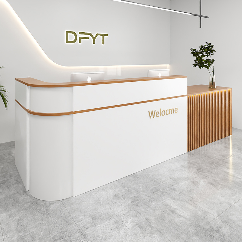 Desain Meja Resepsionis Mewah  - Office Furniture Usa ulasan dan harga