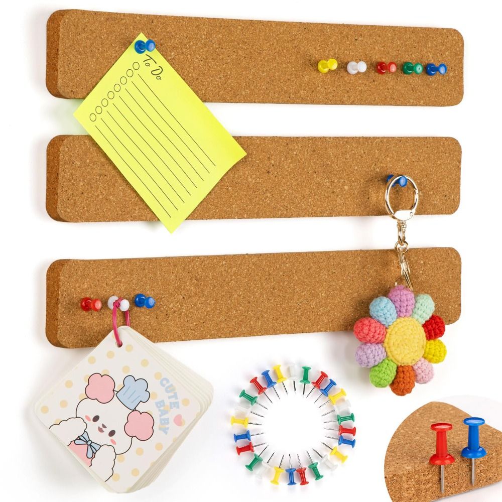 Papan Gabus Perekat Sendiri Ta - Bulletin Board Cork ulasan dan harga