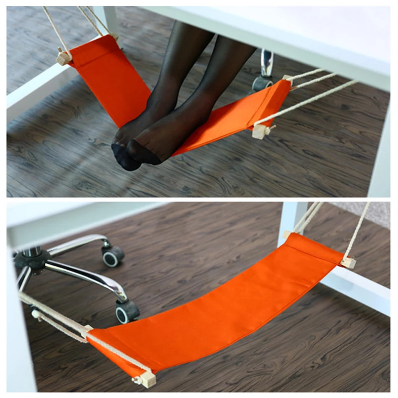 Hammock Kaki Poliester yang Da - Under Desk Hammock ulasan dan harga