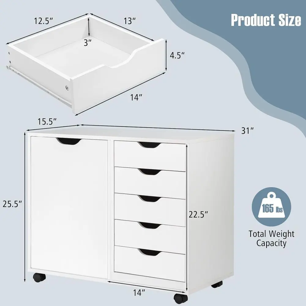 Lemari Arsip Lateral 5 Laci de - File Cabinet Lateral ulasan dan harga