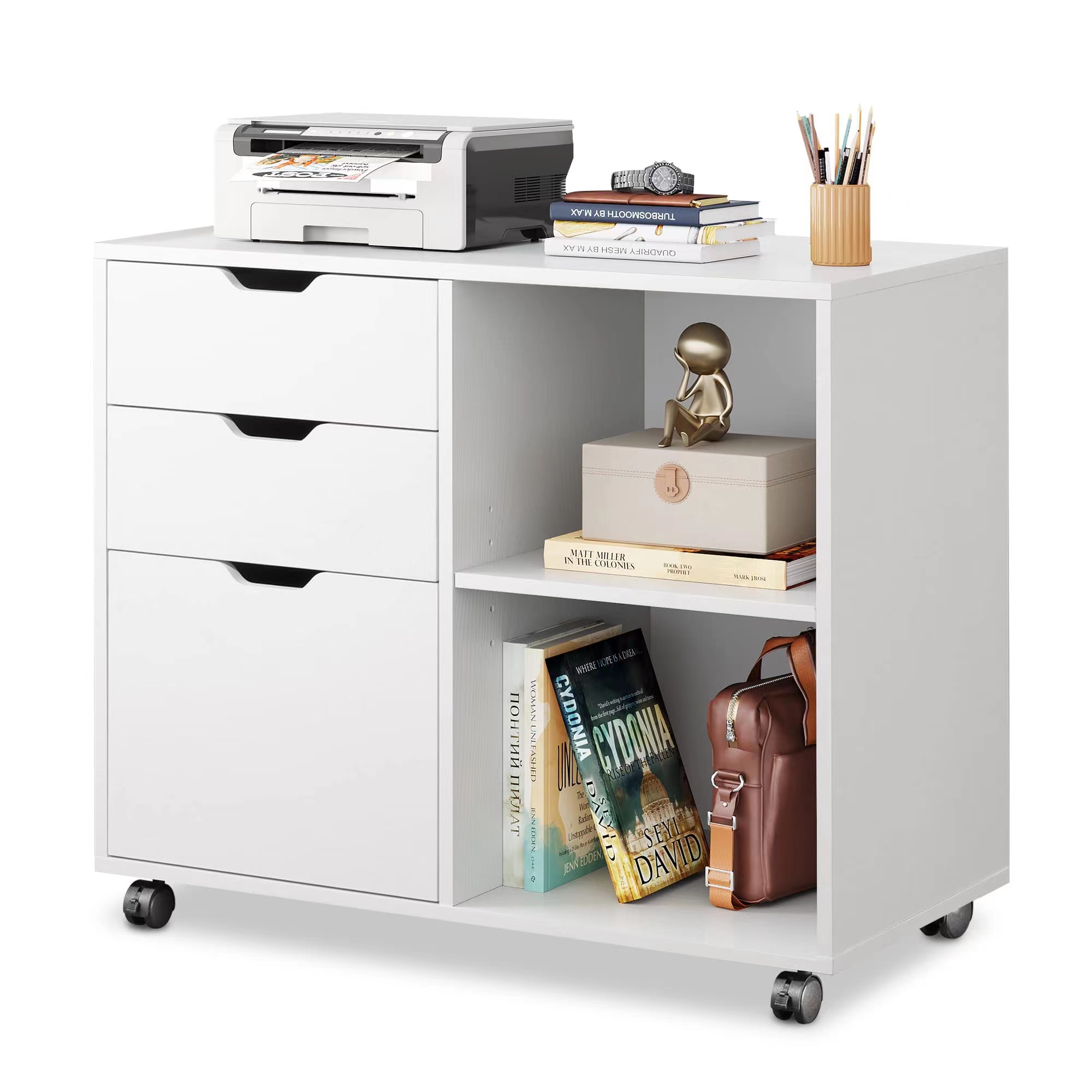 Lemari Arsip Kayu 3 Laci, Lema - File Cabinet Lateral ulasan dan harga