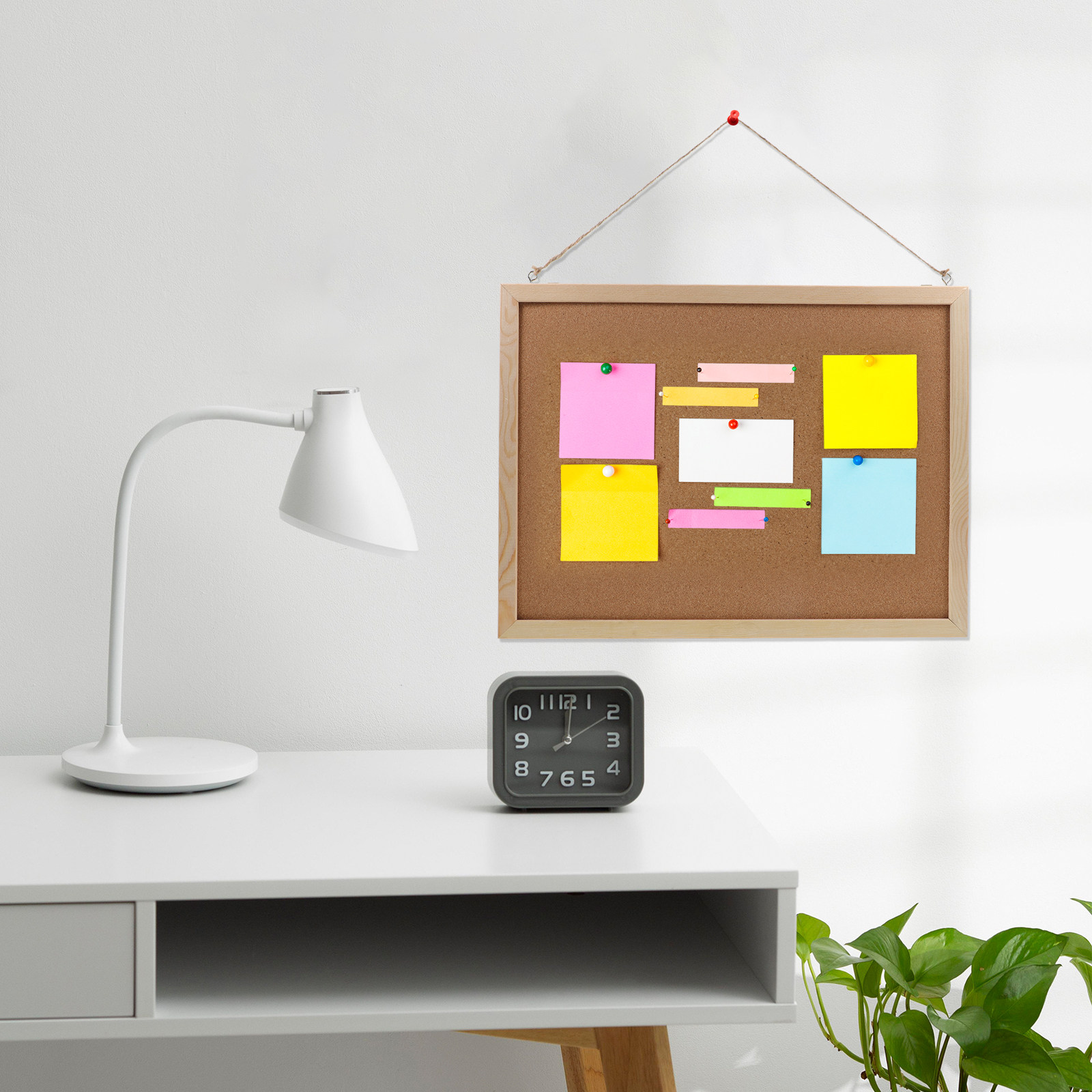 1Set Papan Buletin Gabus Dua S - Bulletin Board Cork ulasan dan harga