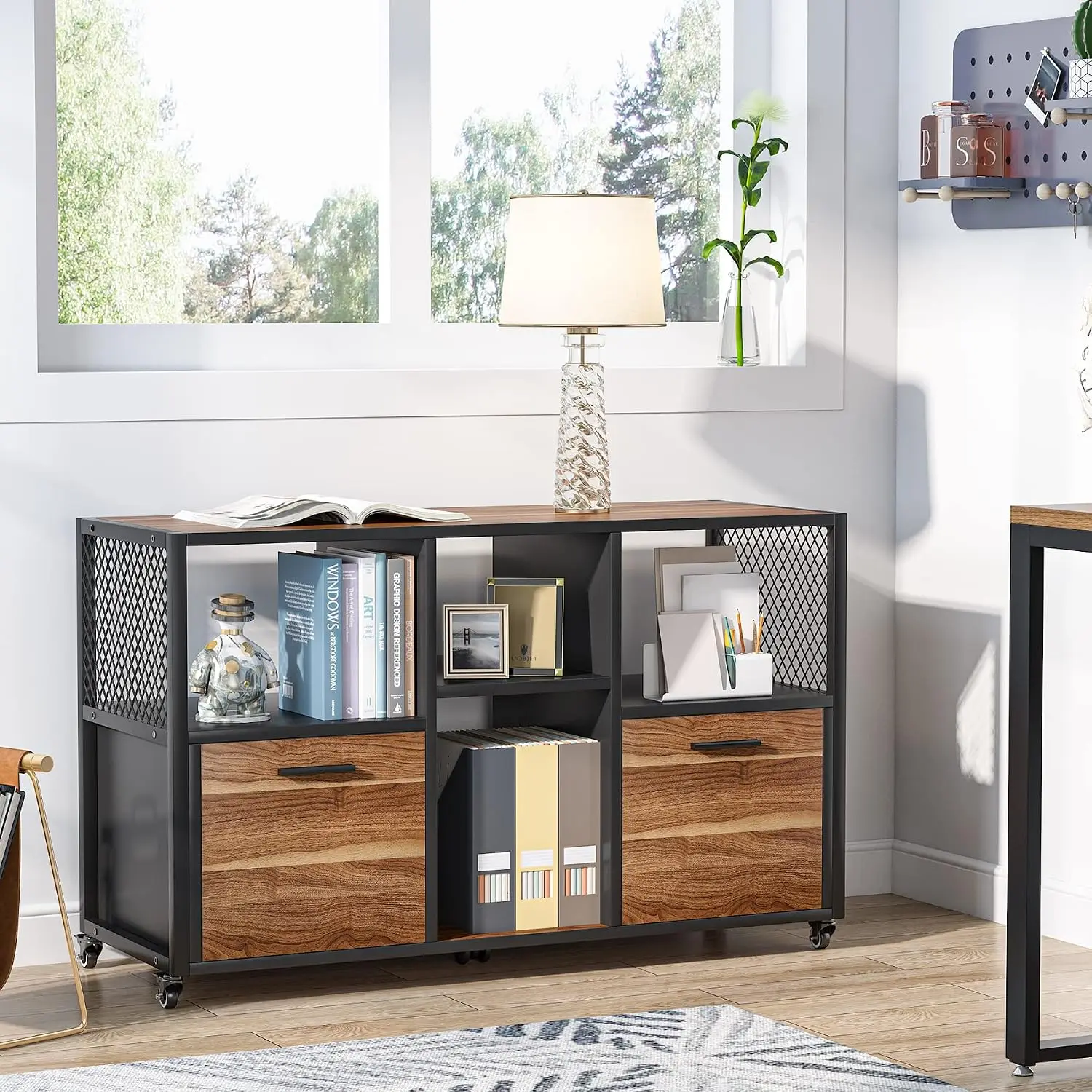 Lemari Arsip Kayu 2 Laci, Lema - File Cabinet Lateral ulasan dan harga