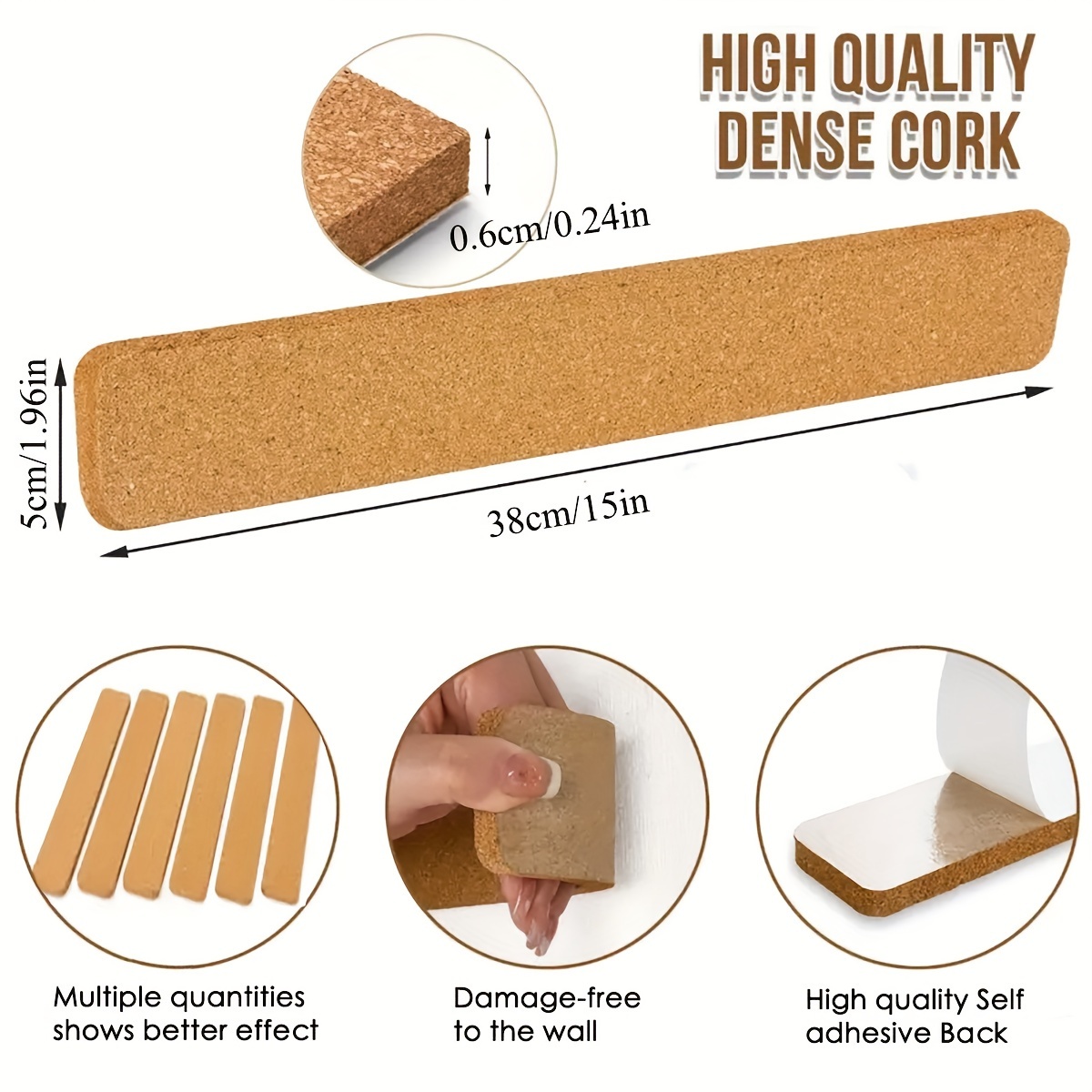 Strip papan gabus panjang, kai - Bulletin Board Cork ulasan dan harga