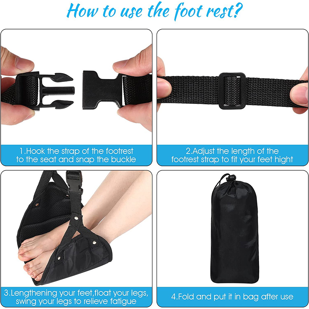 Tempat tidur gantung kaki pesa - Under Desk Hammock ulasan dan harga