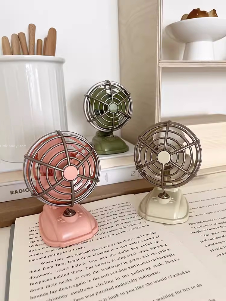 Kipas kecil Desktop Retro, kip - Office Furniture Suppliers ulasan dan harga